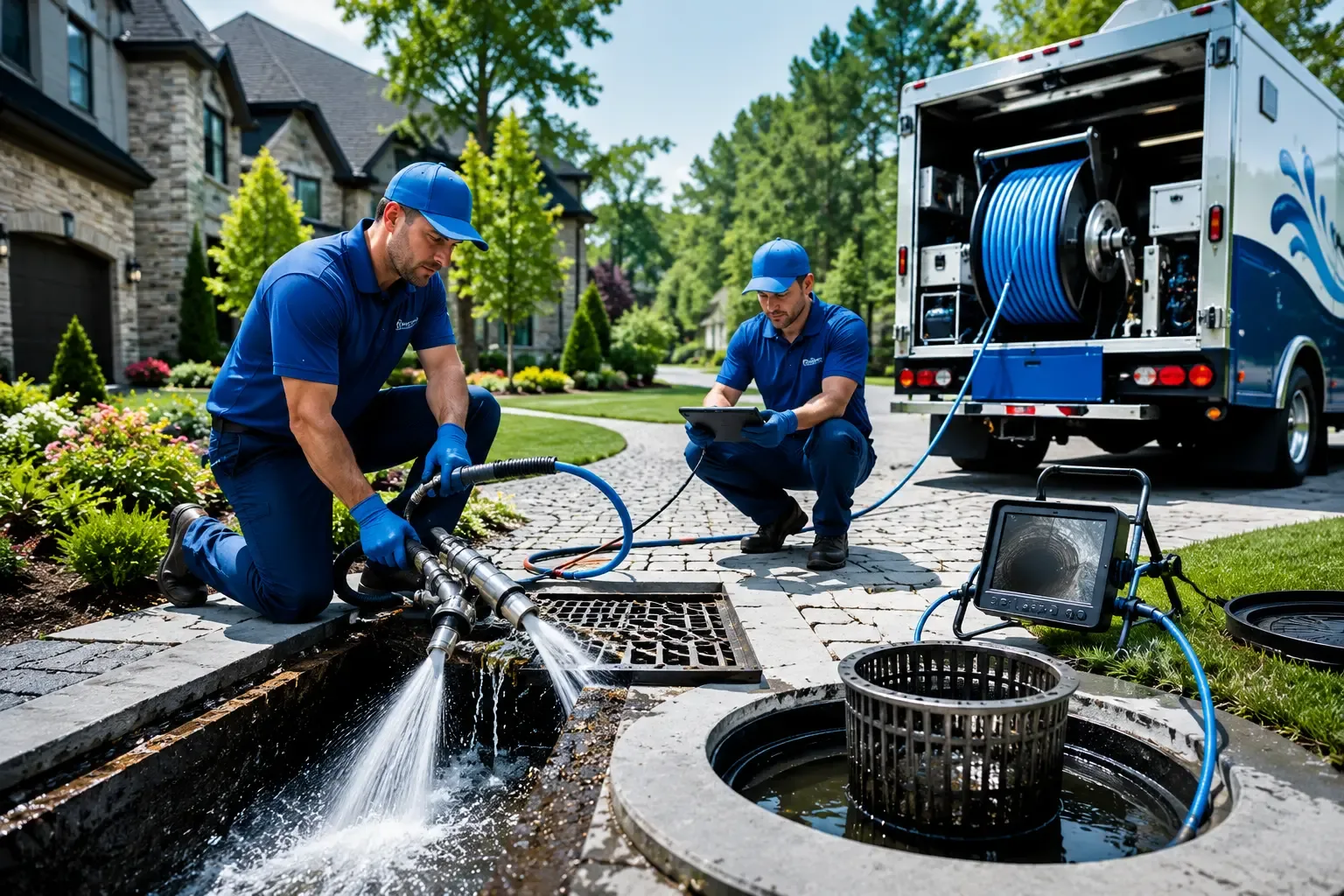 Local outdoor drain cleaning professionals in Blissfield, OH